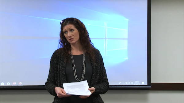 Still image of 2019 OER workshop