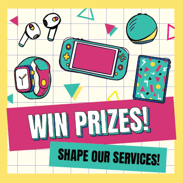 Rate the Library, win prizes!