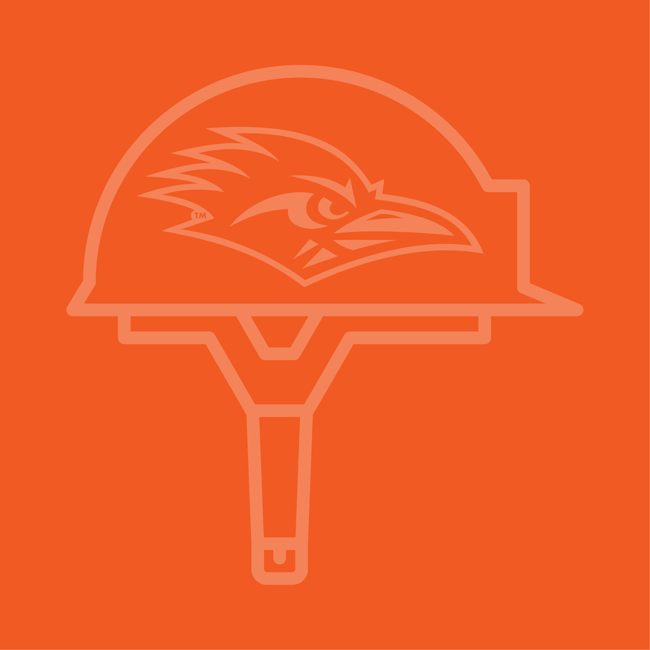 icon of hard hat with UTSA mascot