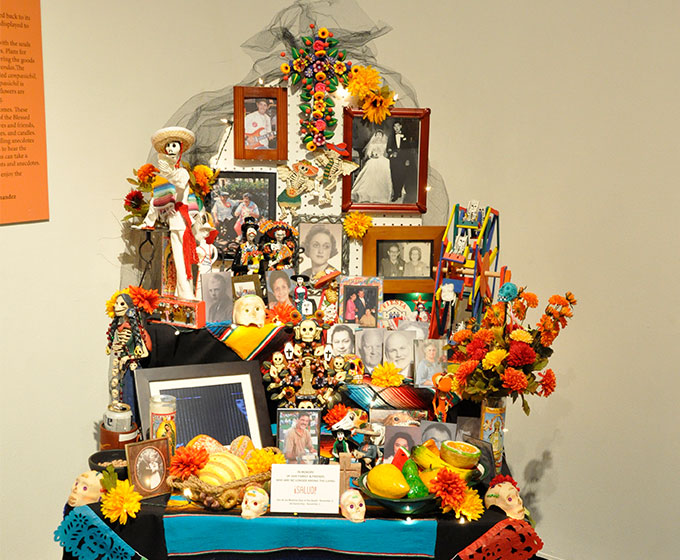 Dia de los Muertos altar