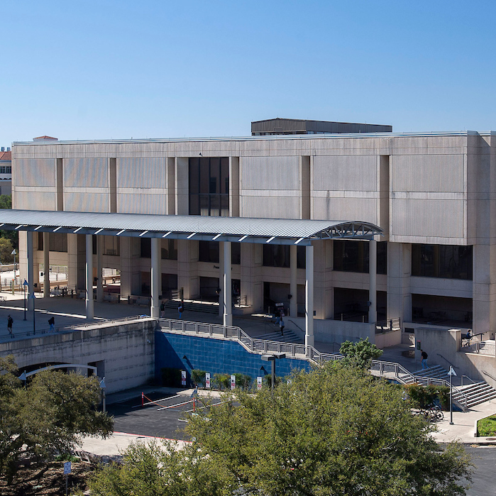 Exterior of John Peace Library